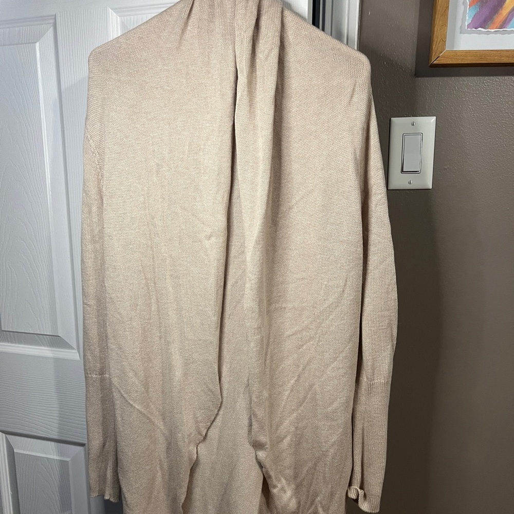 Leith open front cardigan